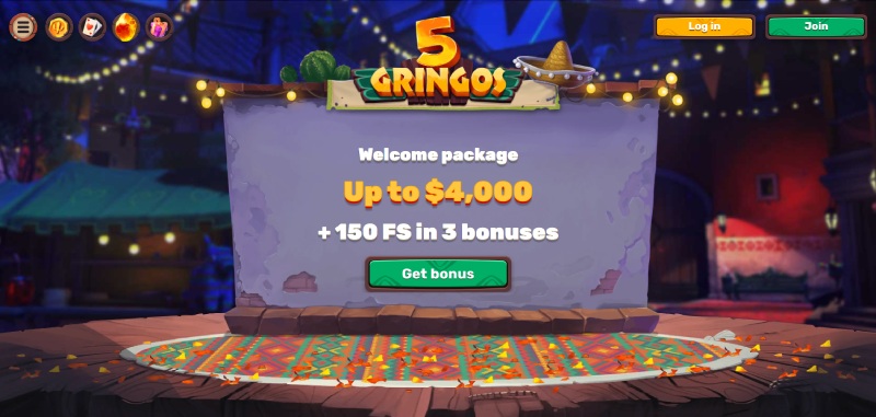 5Gringos Homepage
