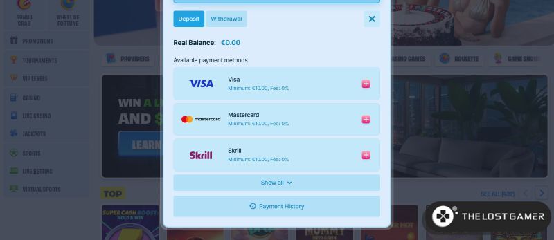 OnlySpins Neosurf casino AU deposit