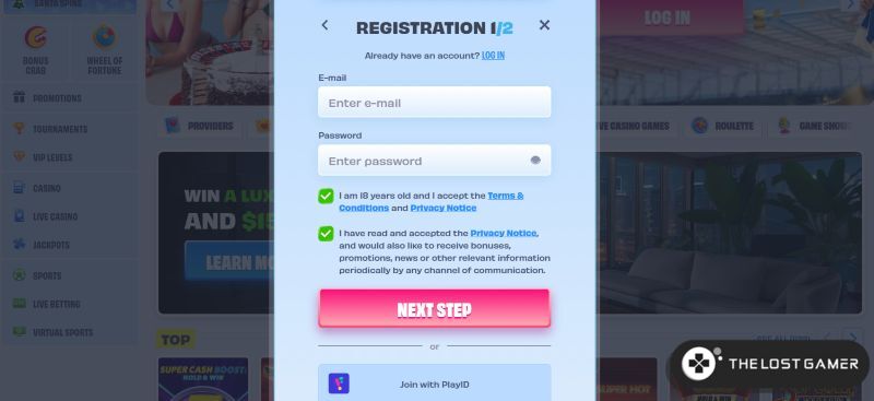 OnlySpins Neosurf casino AU registration