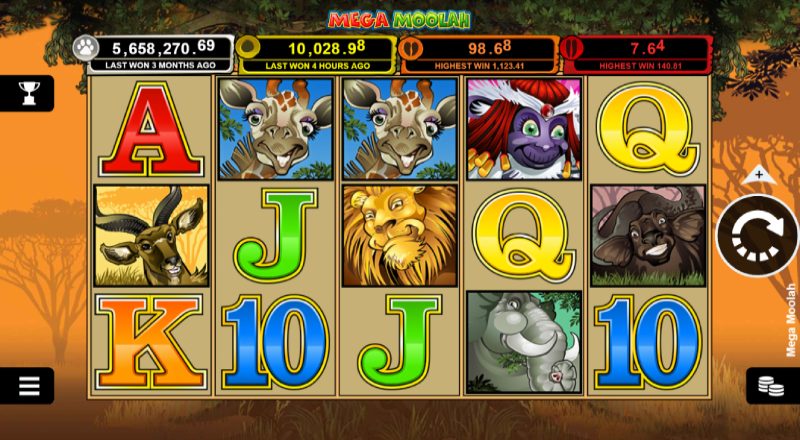 Mega Moolah Demo