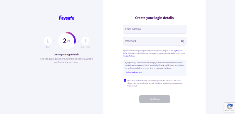 Paysafecard Account