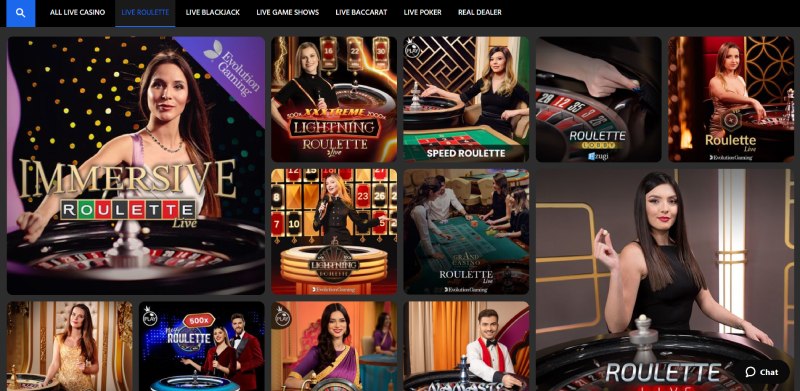 Slotimo Roulette Lobby