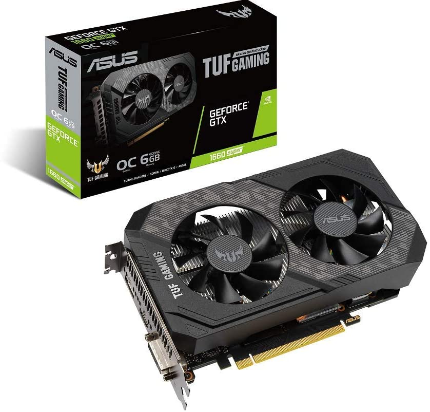 Asus TUF Gaming GeForce GTX 1660 6GB Gaming Graphics Card