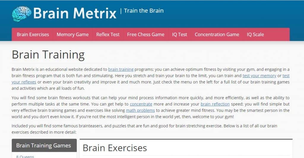 Brain Metrix
