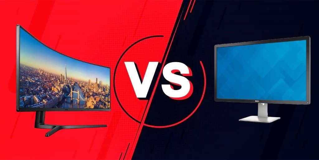 Curved Vs Flat Monitor: Which Is Better For Gaming? Curved Vs Flat Monitor