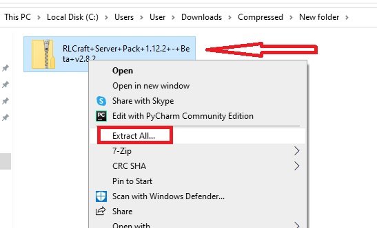 Unzip minecraft mods