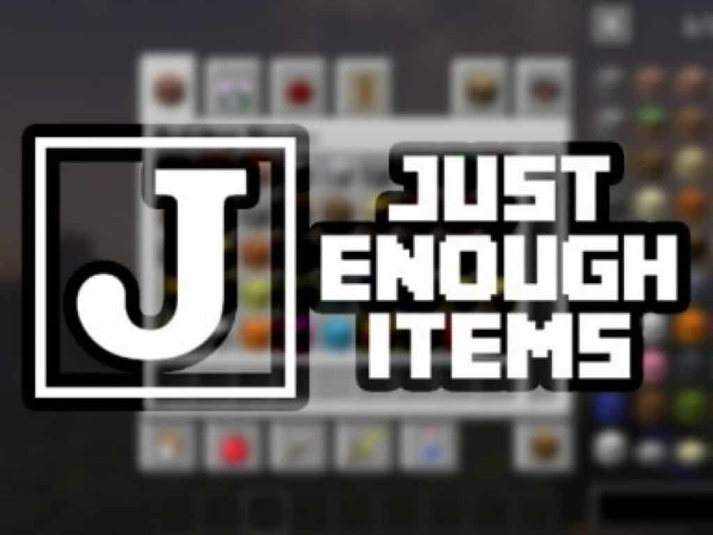 Just Enough Items Mod
