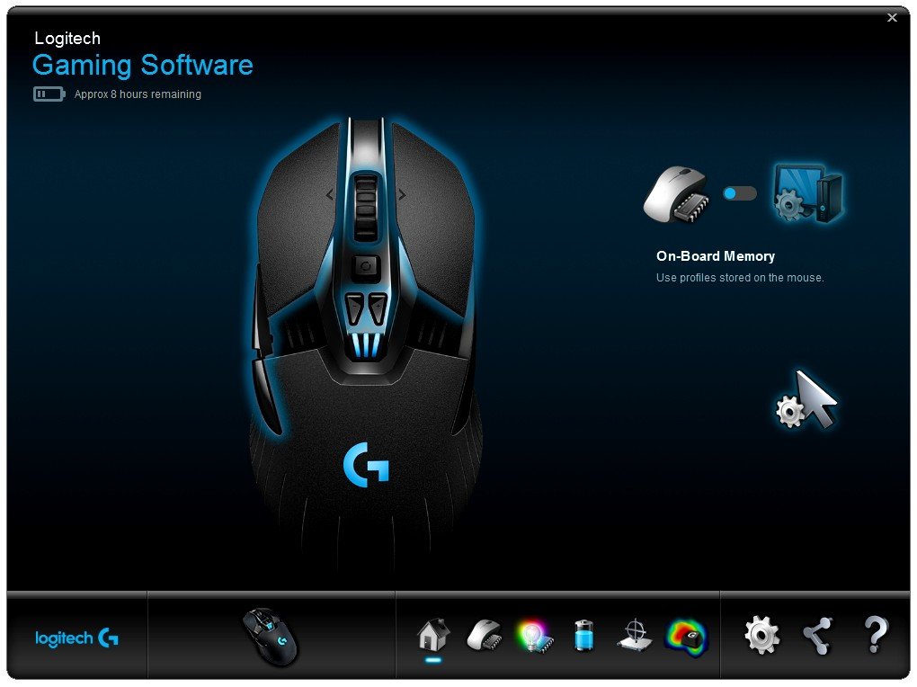 Logitech gaming software mouse