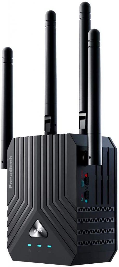 Prescitech Wi-Fi Range Extender, AC1200 Dual Band