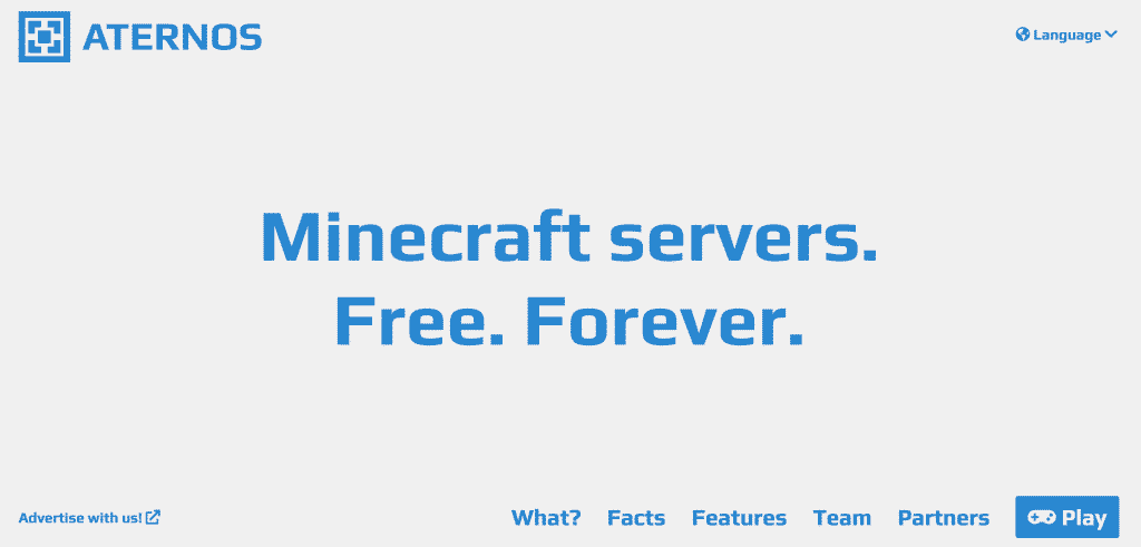 Aternos - best free minecraft server hosting