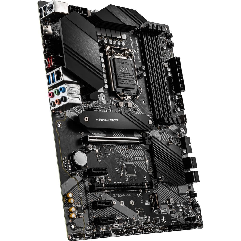 MSI Z490-A PRO LGA 1200 ATX Motherboard