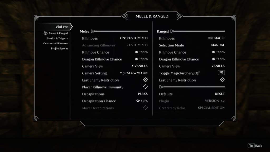 VioLens: A Killmove Mod