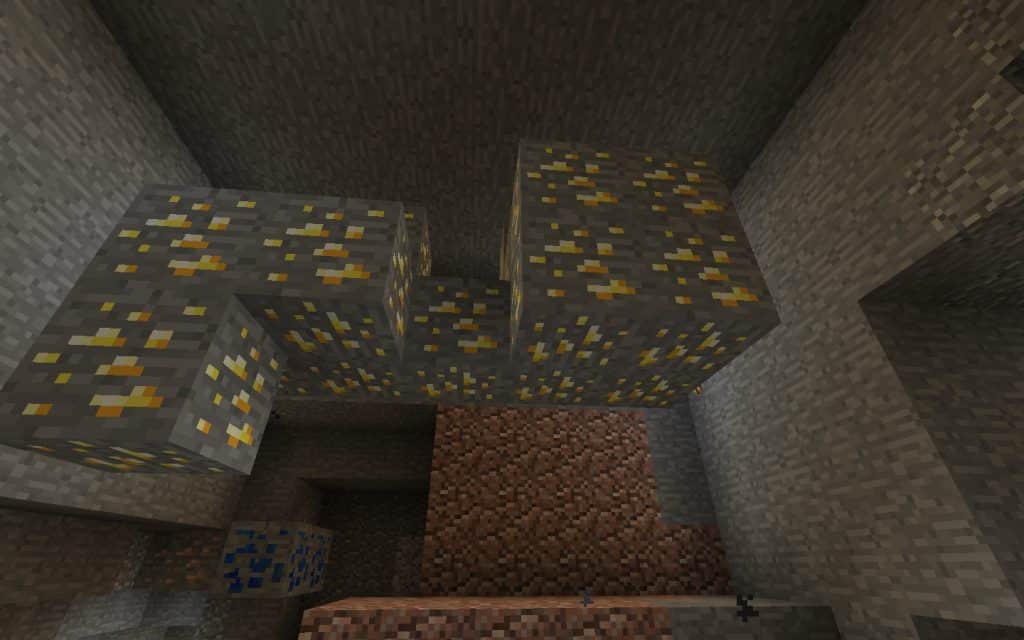 DEEP RAVINE AND GOLD ORE