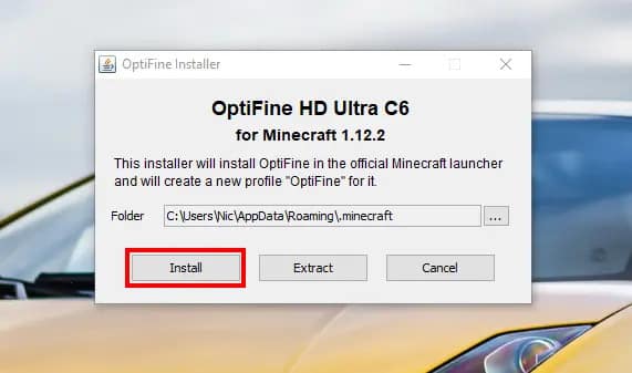 Download & Install Optifine