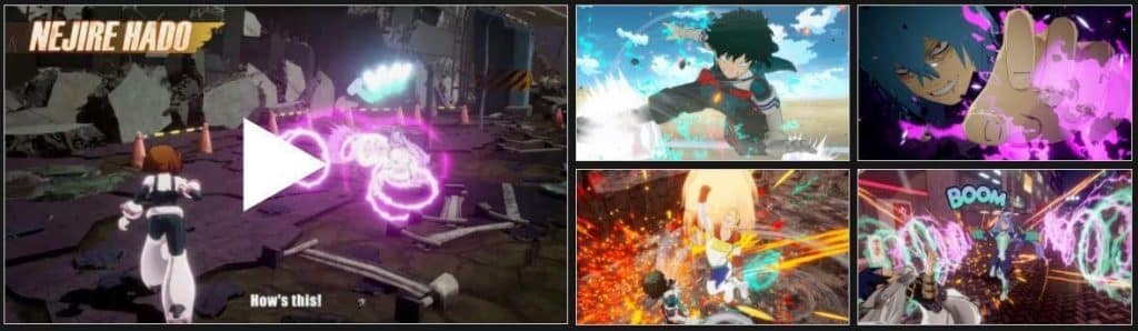 My Hero One's Justice 2 gameplay