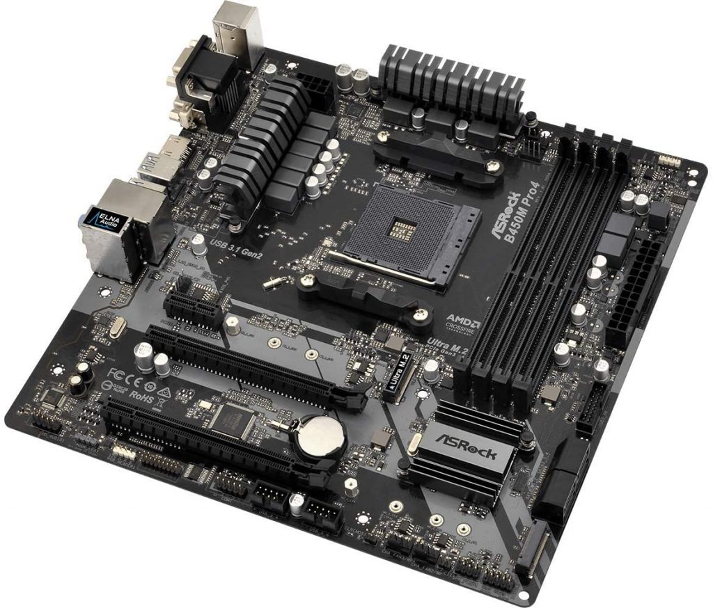 Asrock B450 motherboard