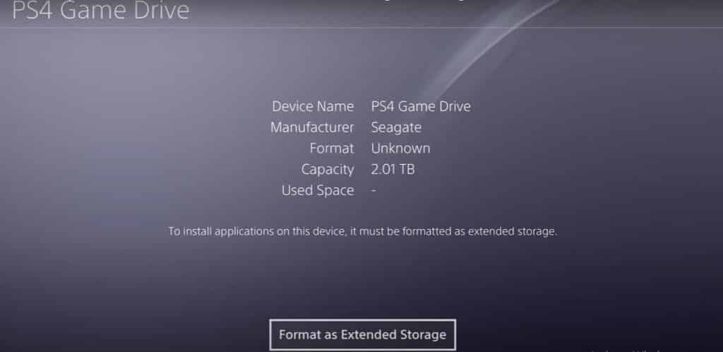 Format an External Hard Drive for PS4