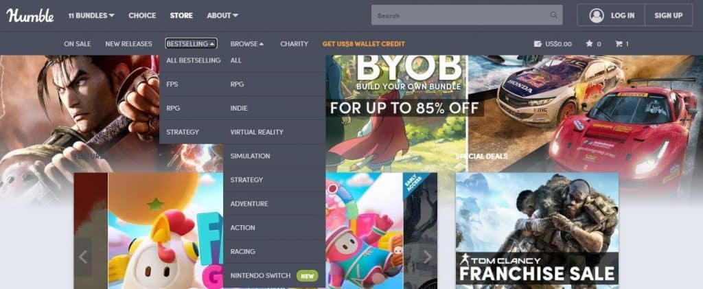 Sorting Mechanism humble bundle