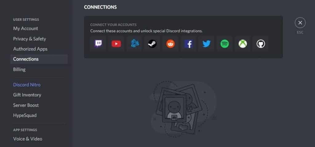 Link Applications with Discord