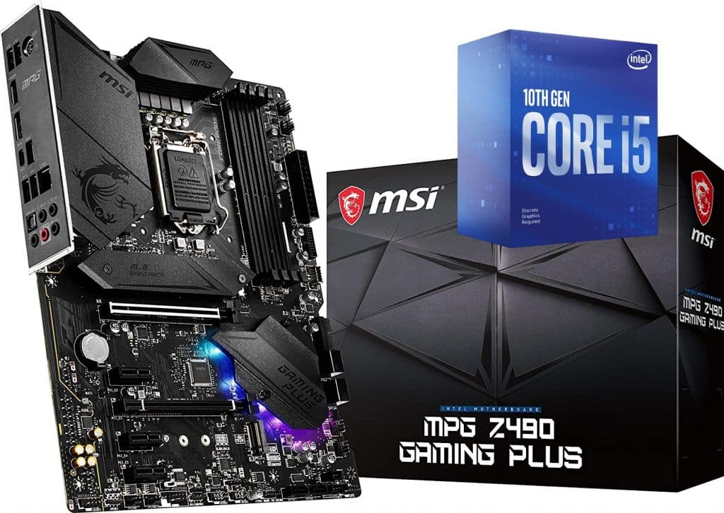 Intel Core i5-10400F & MSI MPG Z490 Gaming Plus