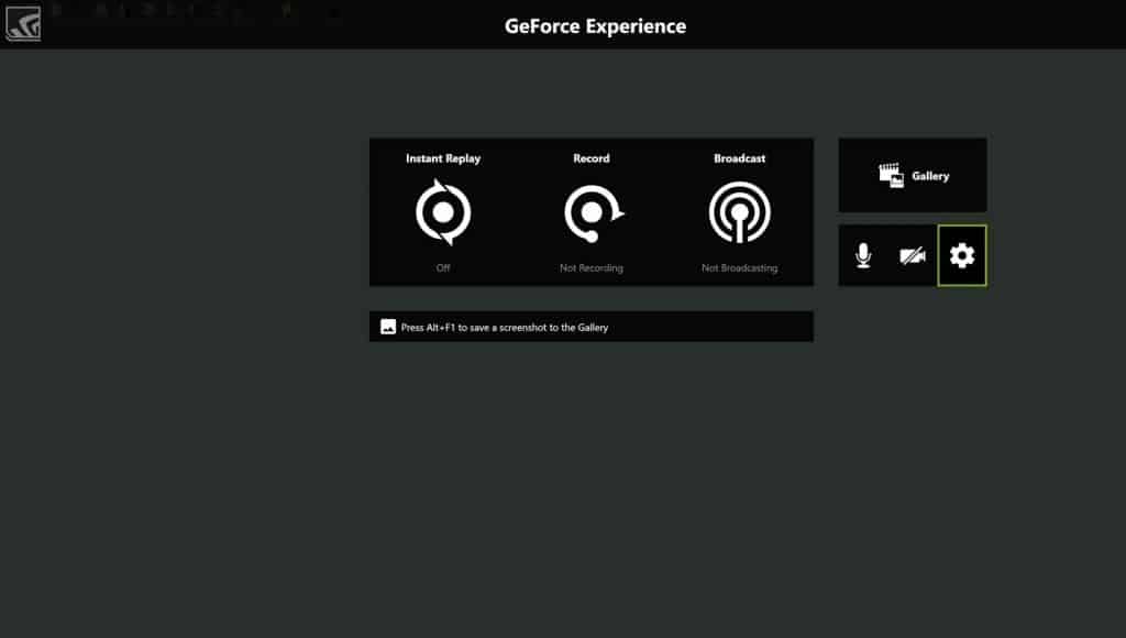 Nvidia GeForce Experience