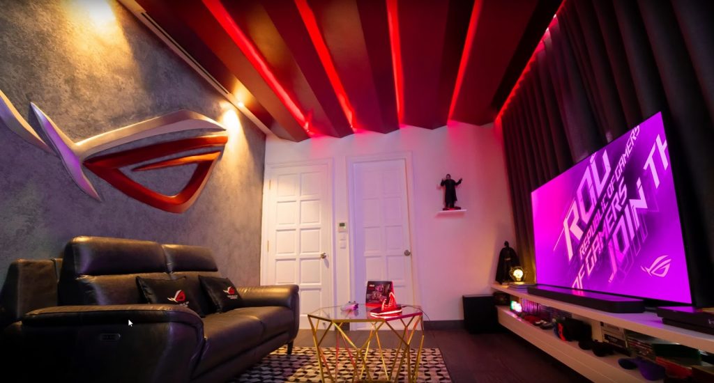 Loc’s “ROG Man Cave”