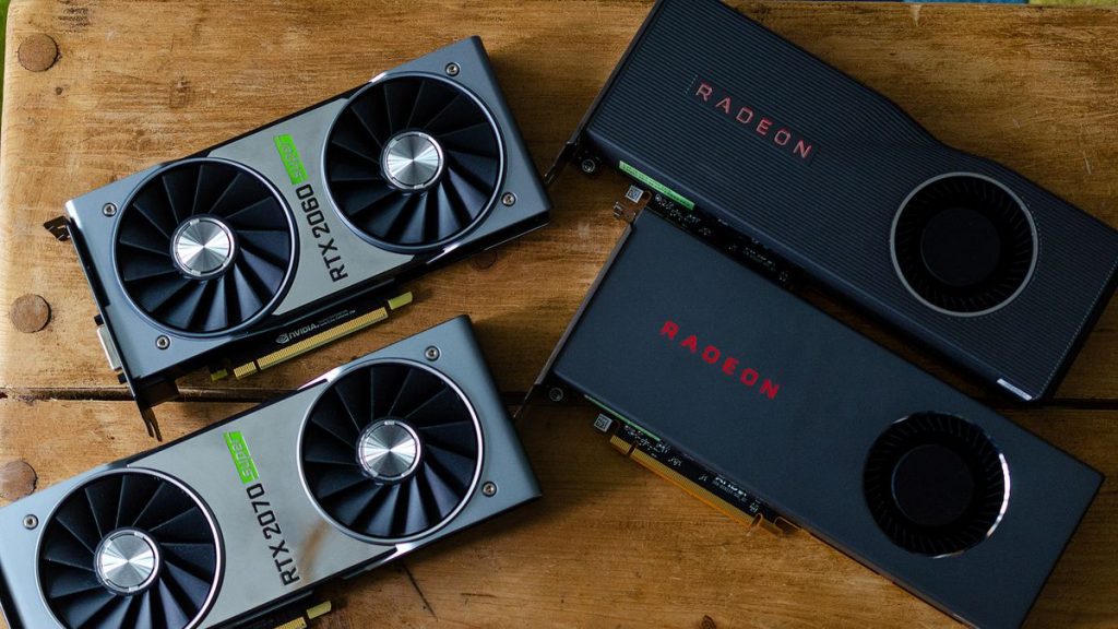 AMD RX 5700 and RTX 2070 Super graphics card