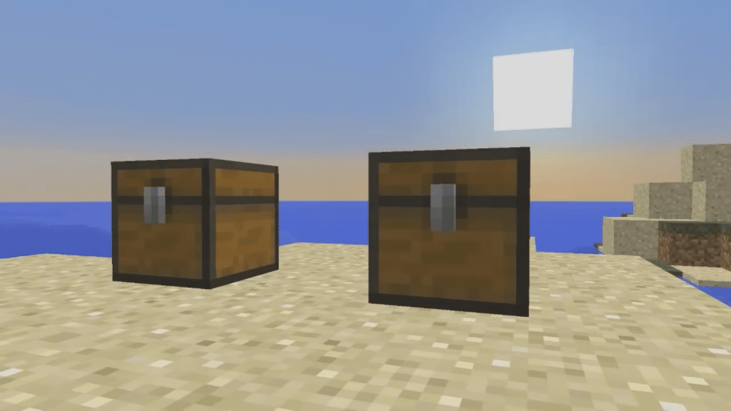Minercraft April fool prank using locked chests