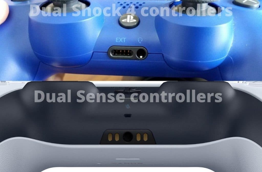 DualShock 4 and DualSense controllers