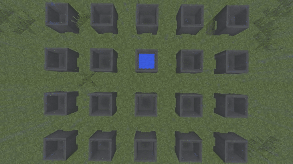 The Cauldron can fill from rain