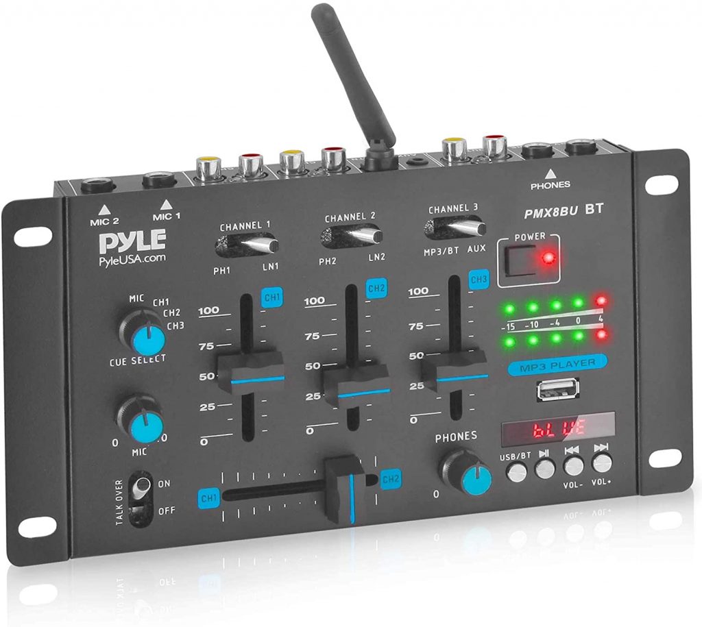 Wireless DJ Audio Mixer