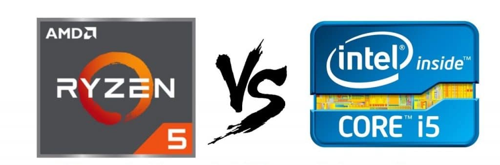 intel core i5 and amd ryzen 5