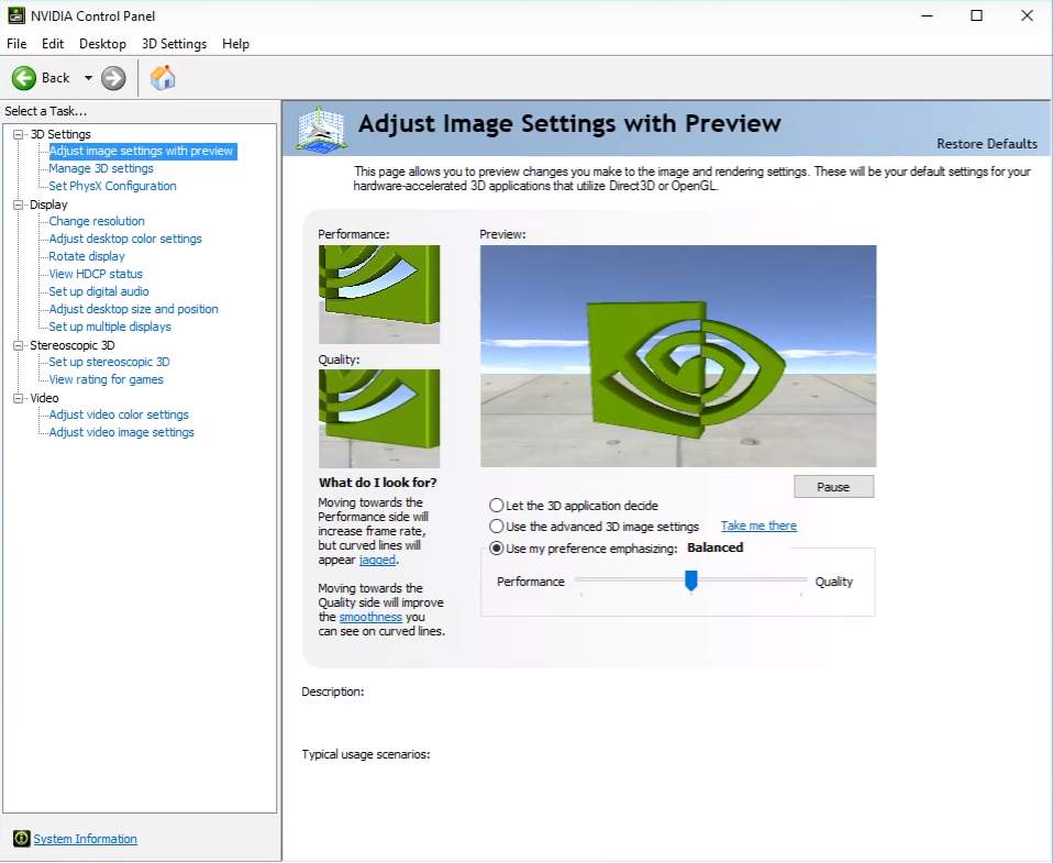 What is NVIDIA Control Panel