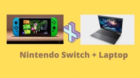 connect Nintendo switch to a laptop