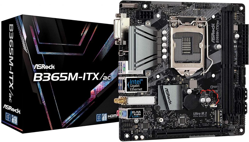 ASRock B365M – Cheapest mini ITX motherboard