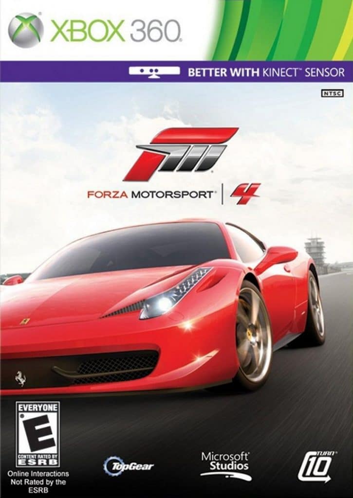 Forza Motorsport 4 Kinect