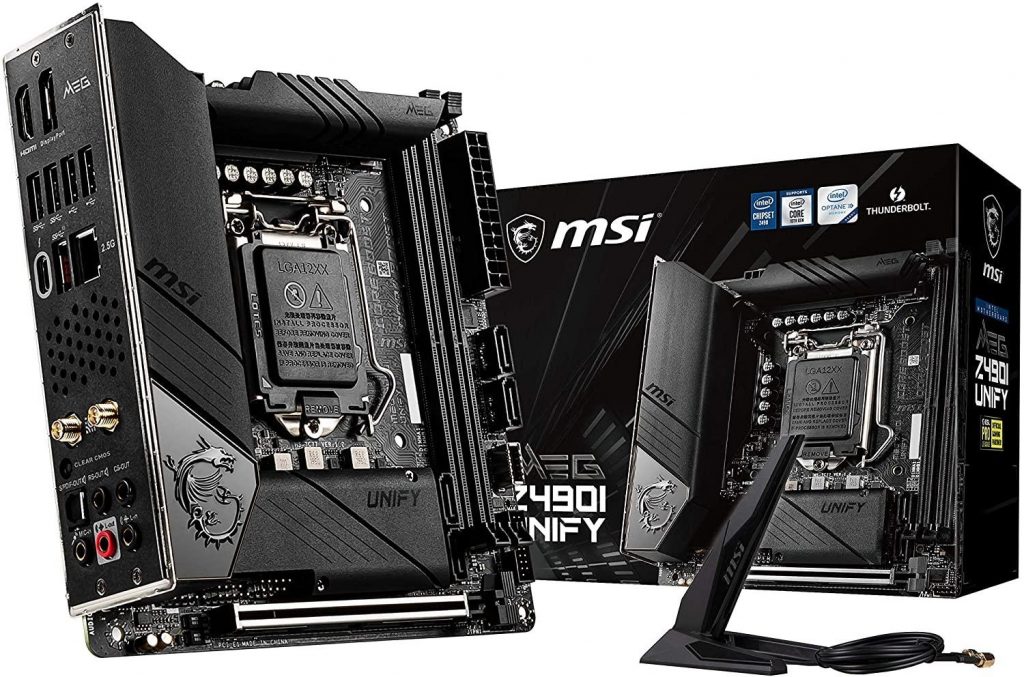 MSI MEG Z490I Unify Gaming motherboard