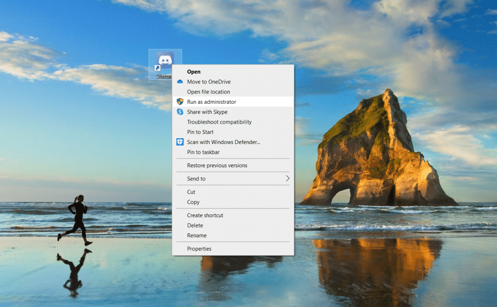 Run as Administrator