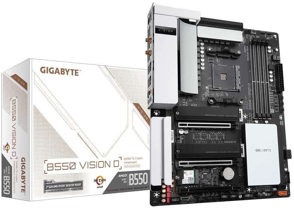 Gigabyte B550 Vision D