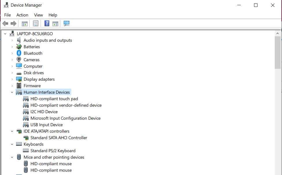 Reinstall the Razer device driver