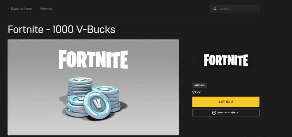 Buy V-Bucks From the web