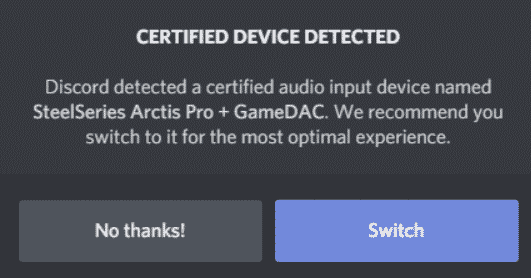 Certified devices