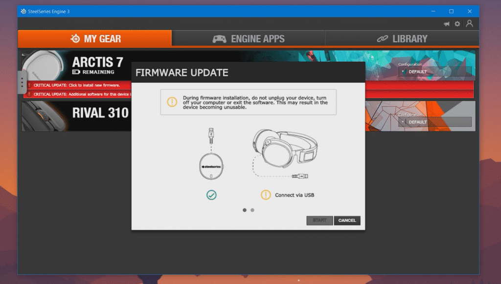 SteelSeries Arctis 7 Setup