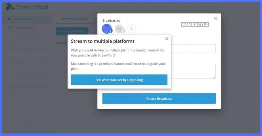 StreamYard Multistreaming