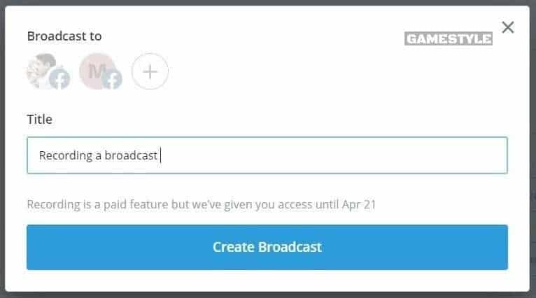 StreamYard Recording