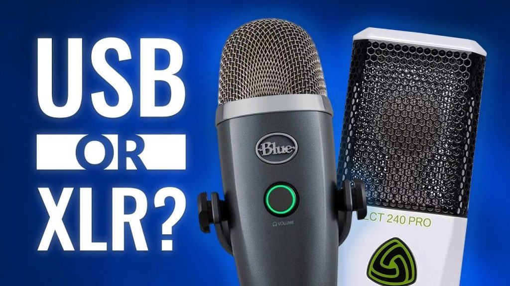 USB vs XLR mics