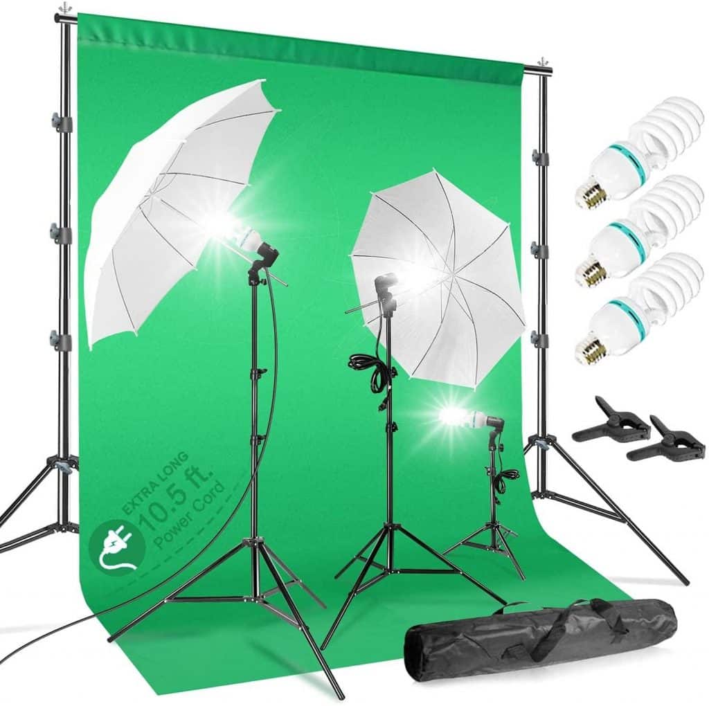 LimoStudio Chromakey Green Screen