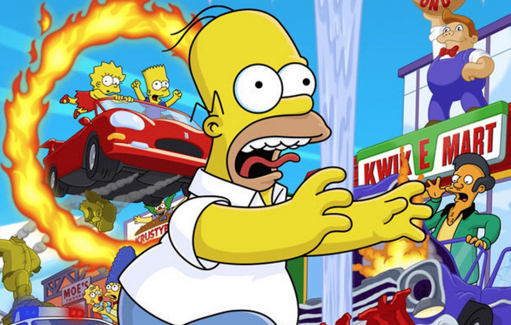 Inserting image... The Simpsons Hit and Run
