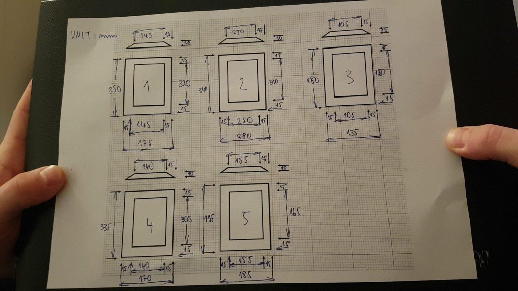 Design Planning and Layout for Wall Mounted Computer Build