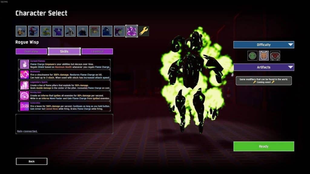 Risk of Rain Rogue Wisp